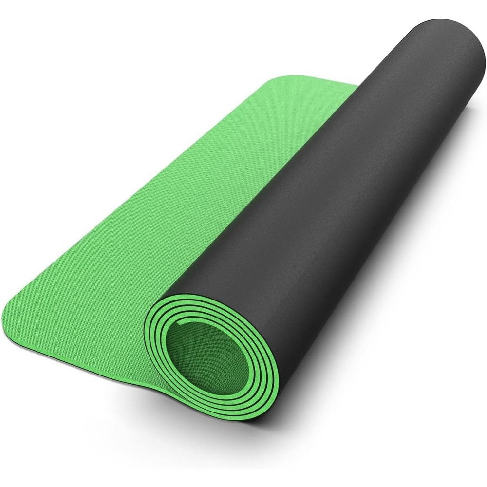 Pilates Yoga Mat Thickness - เสื่อโยคะแบบกลับด้านได้ หนา 5 มม. สองด้าน กันลื่น