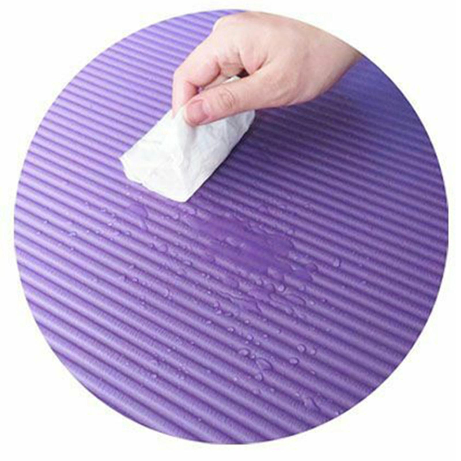 Pilates Yoga Mat Thickness - แผ่นรองโยคะกันลื่นแบบหนา แผ่นรองเข่าแบบพกพา พับเก็บได้ ทำจากยางสำหรับออกกำลังกายพิลาทิสที่บ้าน
