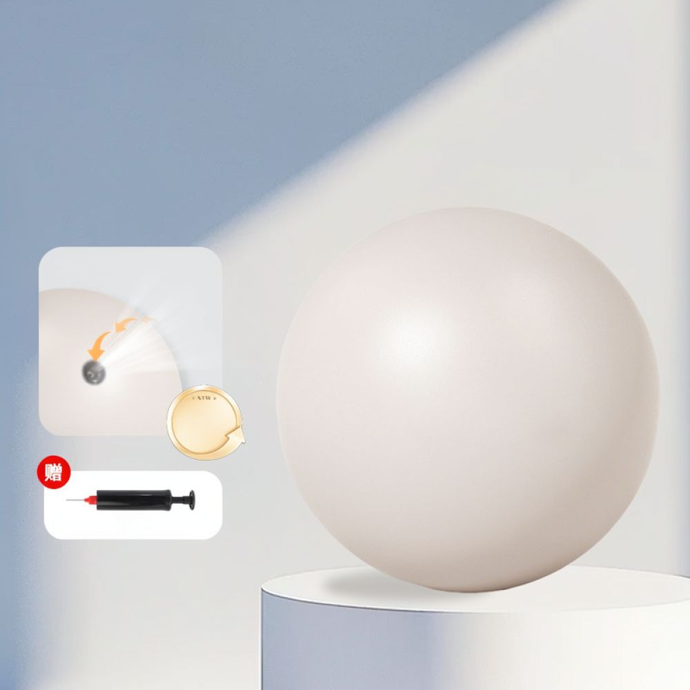 Pilates Yoga Ball Workout - ลูกบอลพิลาทิสขนาด 25 ซม. สำหรับออกกำลังกายโยคะ ฝึกแกนกลางลำตัว อุปกรณ์ฟิตเนสกันลื่น