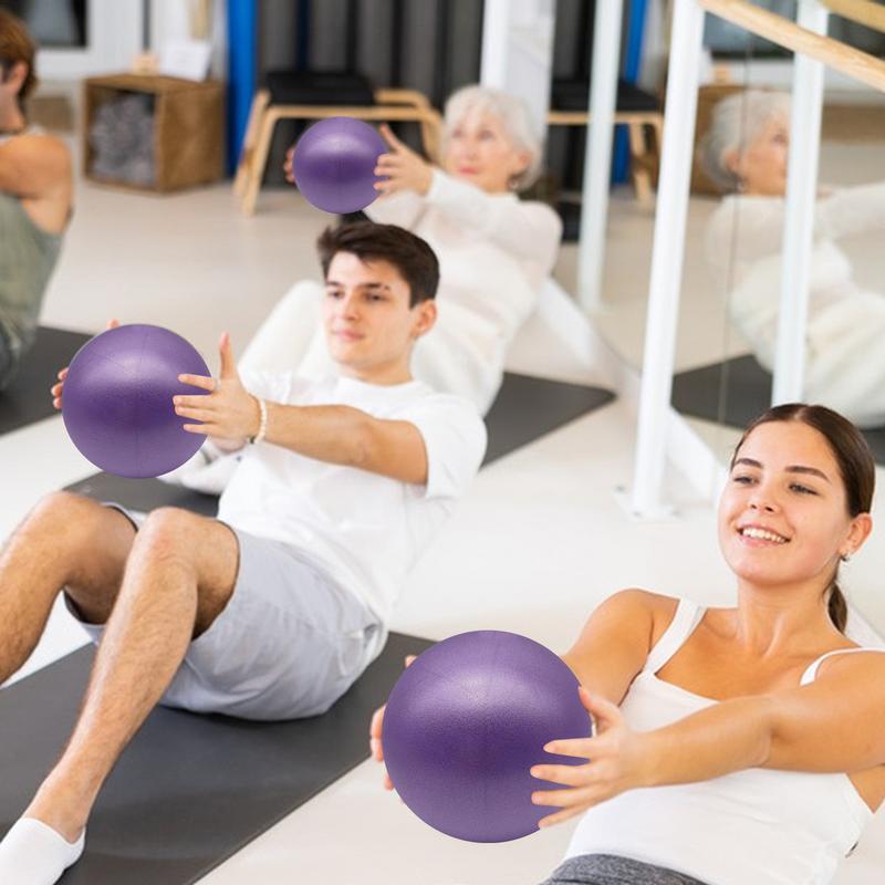 Pilates Yoga Ball Workout - ผู้หญิงยิมโยคะฟิตเนสบอลหนาประเภท Antitxplosion เส้นผ่านศูนย์กลาง 15 ซม.พิลาทิสออกกําลังกาย MINI