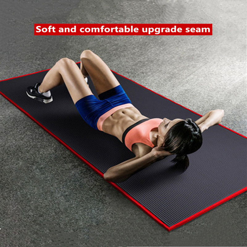 แผ่นโยคะกันลื่นขนาด 10 มม. 183 - Pilates Yoga Mat บทวิจารณ์และราคา