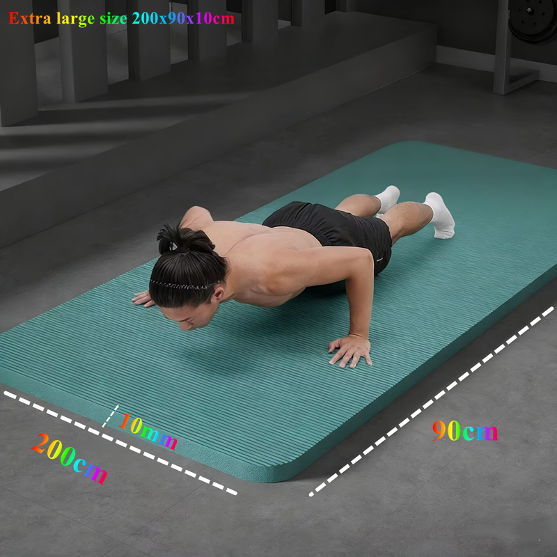 เสื่อโยคะหนา 200x90x1 ซม. ป้อง - Pilates Yoga Mat Thickness บทวิจารณ์และราคา