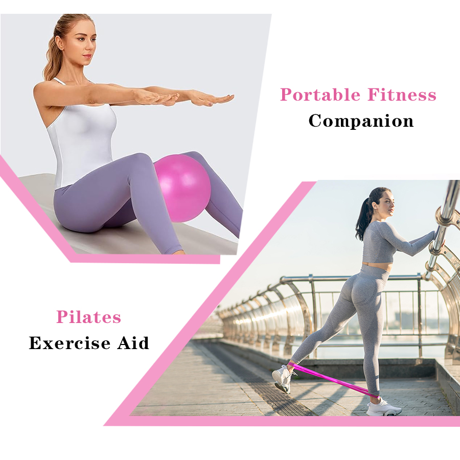 ชุดอุปกรณ์ออกกำลังกายที่บ้าน 5 - Pilates Yoga Ball Workout บทวิจารณ์และราคา