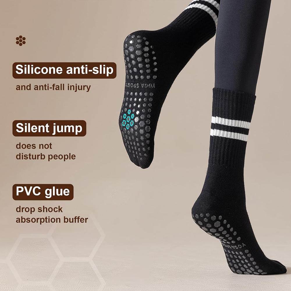 ถุงเท้าโยคะพิลาทิสพร้อมด้ามจับ - Pilates Yoga Ballet บทวิจารณ์และราคา