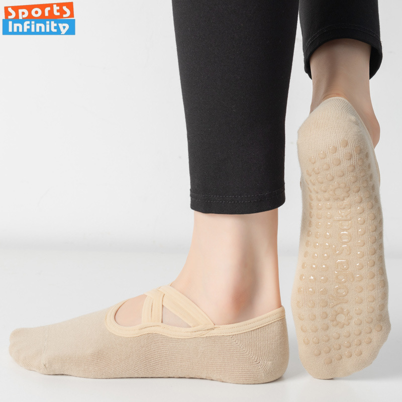 แฟชั่นสายรัดข้ามBacklessถุงเท้ - Pilates Yoga Ballet บทวิจารณ์และราคา