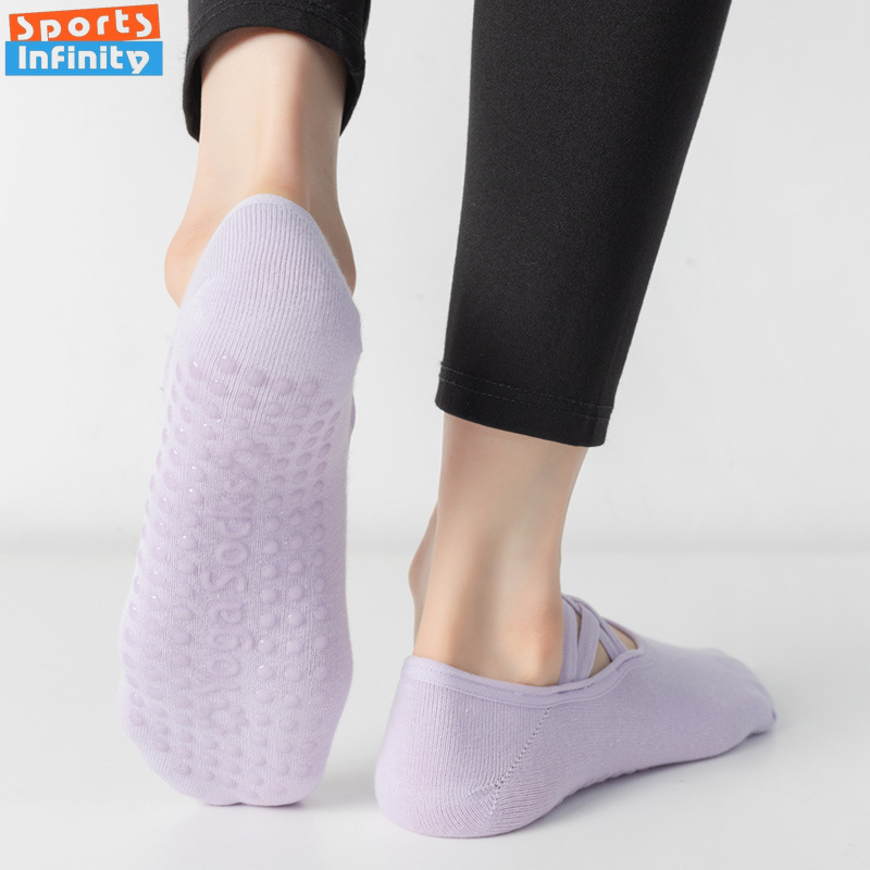 แฟชั่นสายรัดข้ามBacklessถุงเท้ - Pilates Yoga Ballet บทวิจารณ์และราคา