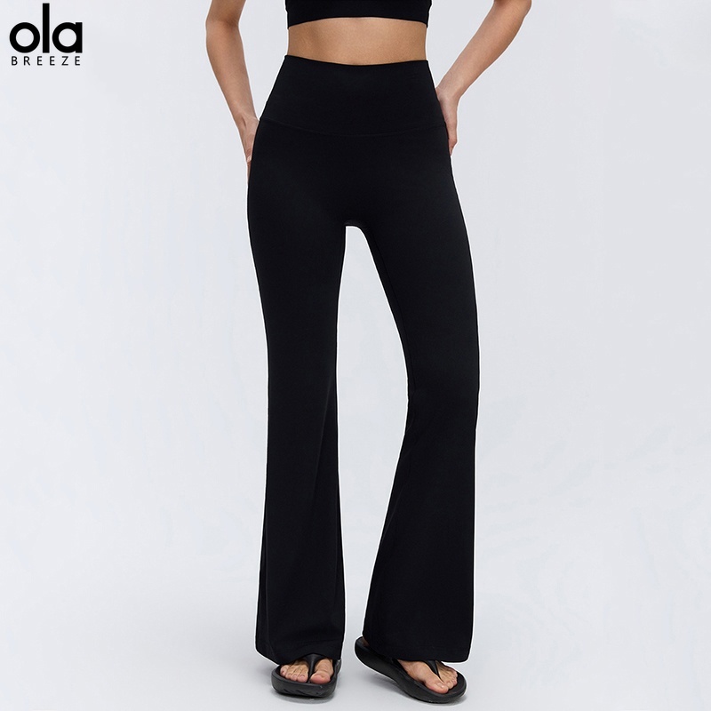 กางเกงโยคะทรงบานเอวสูง Ola bre - Pilates Yoga Tone บทวิจารณ์และราคา