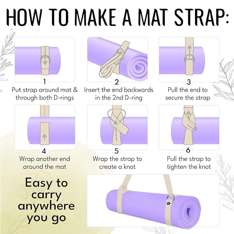 สายรัดกันลื่นแบบปรับได้ เหมาะส - Pilates Yoga Mat บทวิจารณ์และราคา