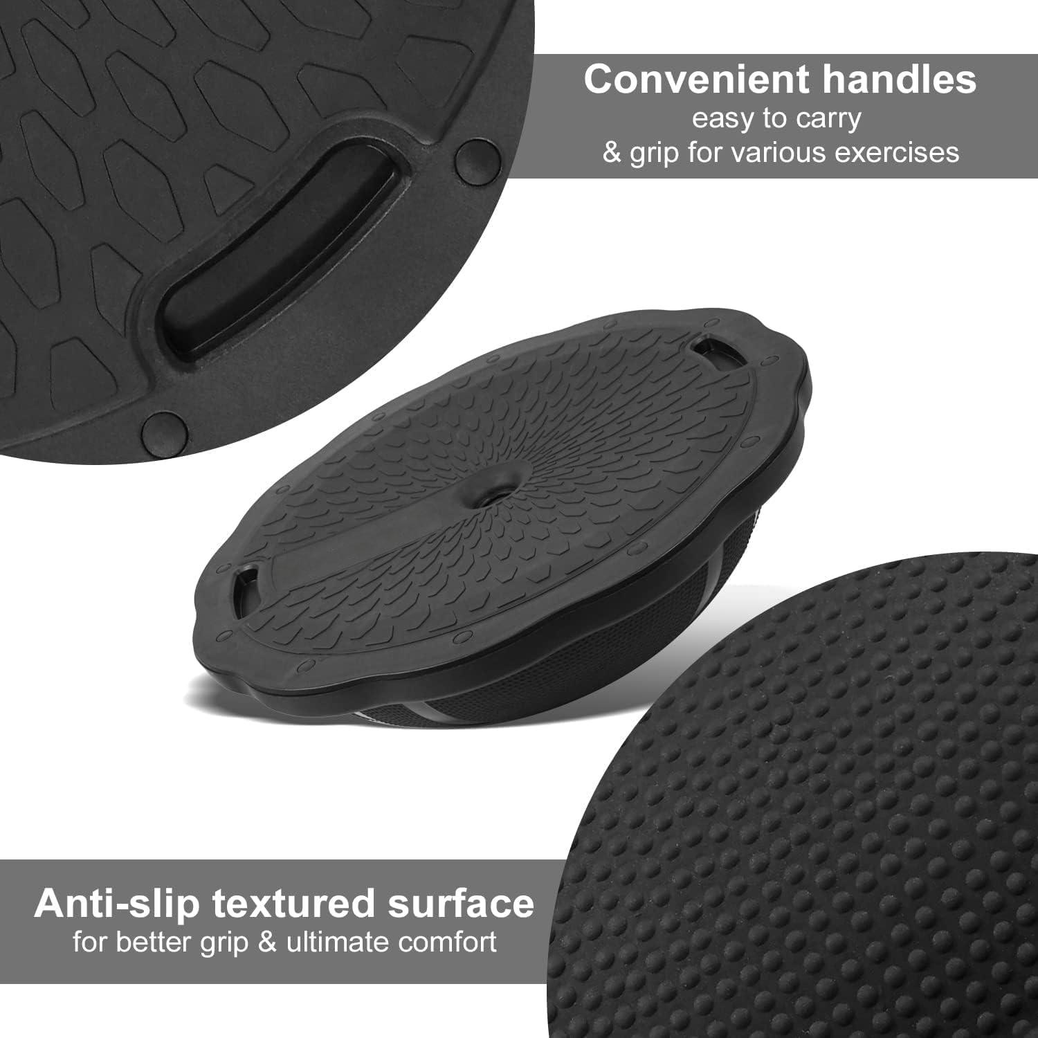 ลูกบอลโยคะแบบครึ่งวงกลมและแบบเ - Pilates Yoga Ball Workout บทวิจารณ์และราคา