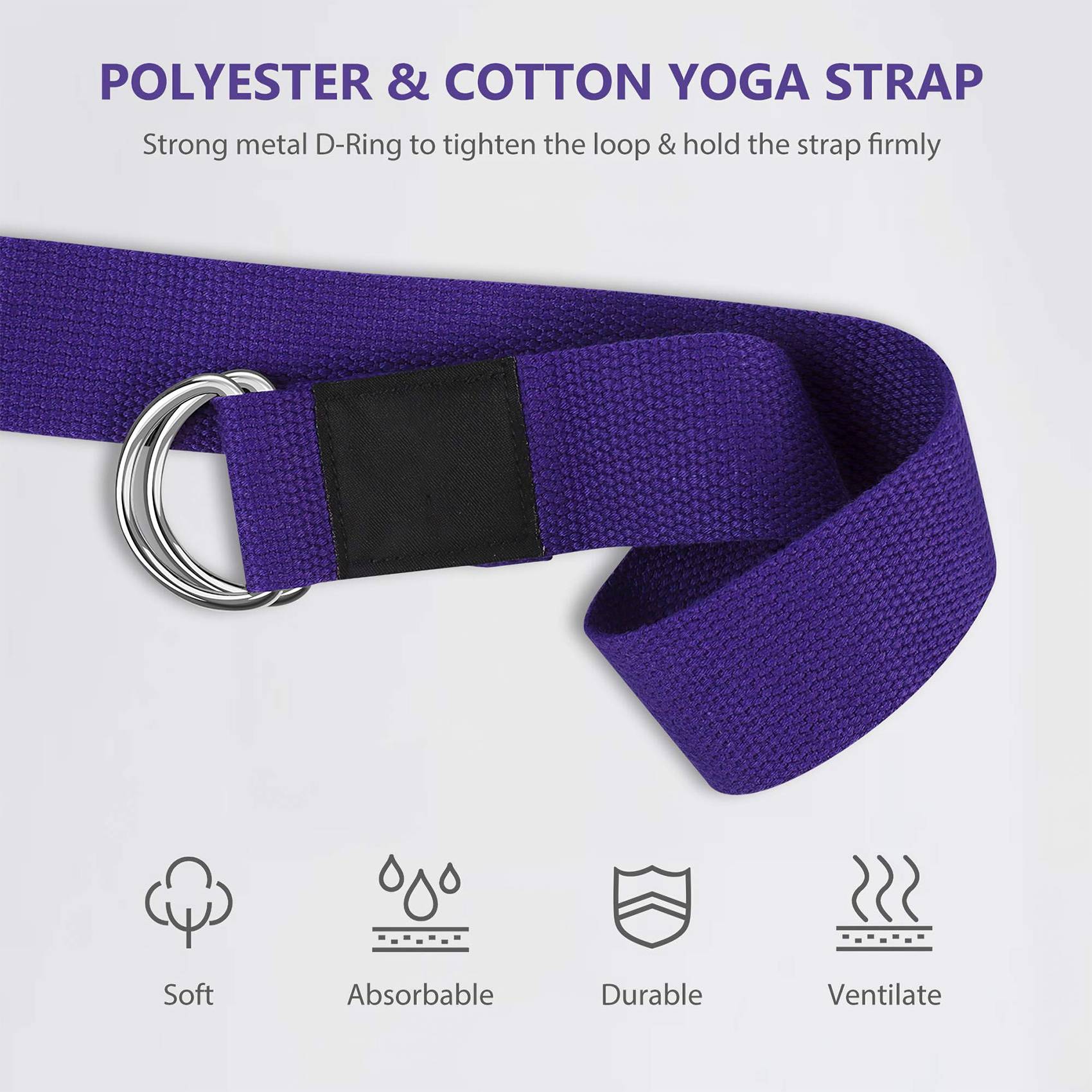 AEB0-ชุดบล็อกโยคะและสายรัดโยคะ - Pilates Yoga Tone บทวิจารณ์และราคา