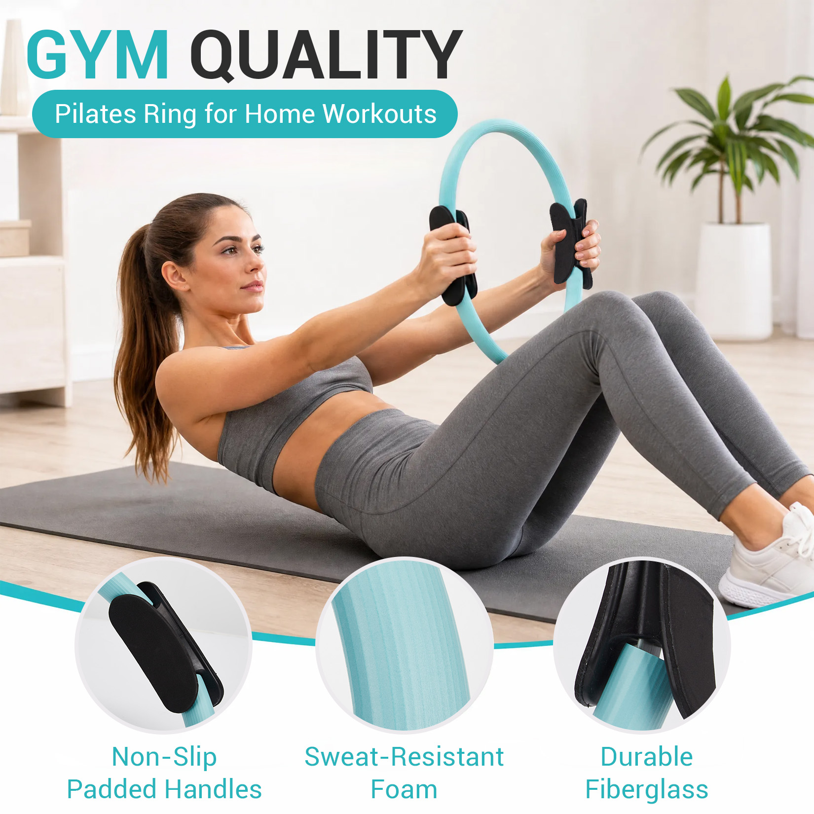 ชุดฝึกพิลาทิส, ห่วงพิลาทิส 6-i - Pilates Yoga Tone บทวิจารณ์และราคา