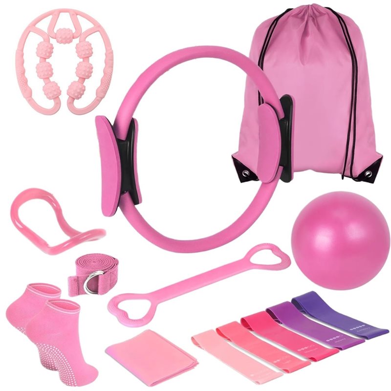 ชุดอุปกรณ์โยคะพิลาทิส 14 ชิ้นส - Pilates Yoga Tone บทวิจารณ์และราคา
