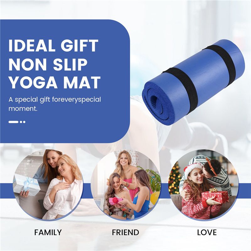 เสื่อโยคะหนา 15 มม. แผ่นรองเข่ - Pilates Yoga Mat Thickness บทวิจารณ์และราคา